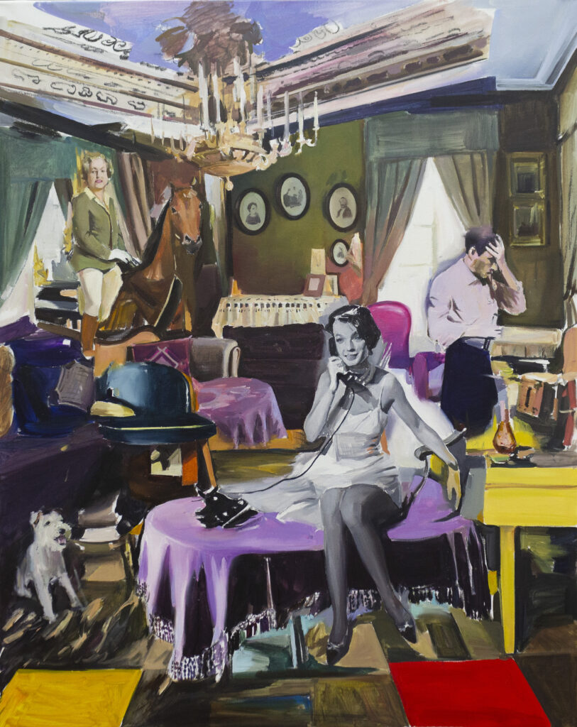 Drama Queen, Oil on Canvas, 100 x 80 cm, 2025