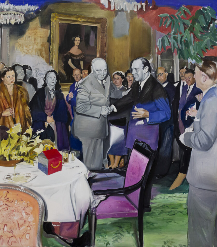 Happy Meal, Oil on Canvas, 175 x 120 cm, 2026