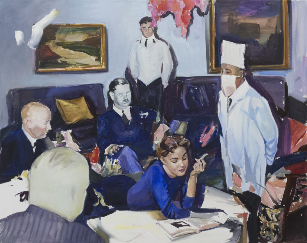 Investigation, Oil on Canvas, 80 x 100 cm, 2025